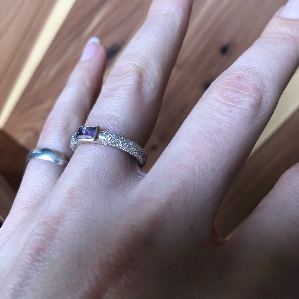 Amethyst ring - Picture 6 of 8